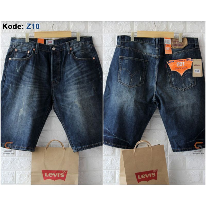 CELANA PENDEK JEANS LEVIS 501 IMPORT ORIGINAL-CELANA PENDEK JEANS IMPORT ORIGINAL