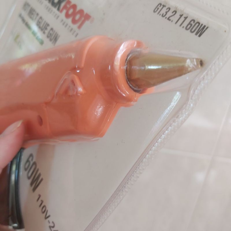 Alat Lem Tembak / Glue Gun Gluegun Gluestik SWITCH ON OFF - BLACKFOOT 60WATT 60W BESAR