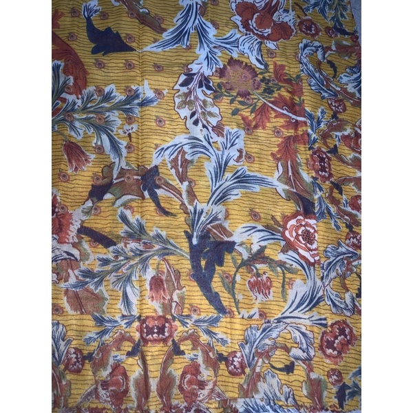 SEGIEMPAT VOALDENAY KW PREMIUM / HIJAB JILBAB SQUARE VOAL MOTIF LASER CUT-Motif 38