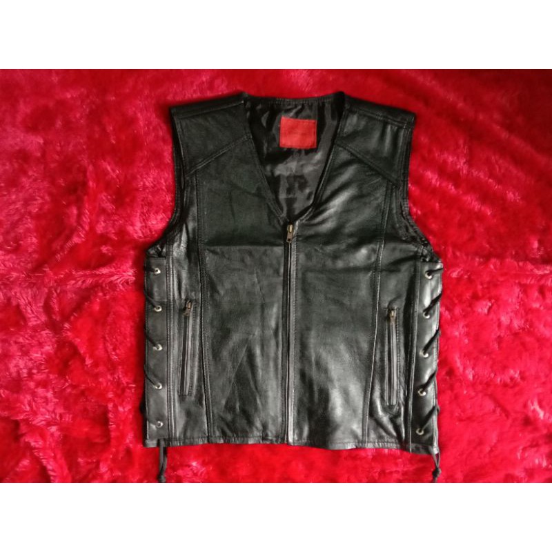 rompi kulit asli second