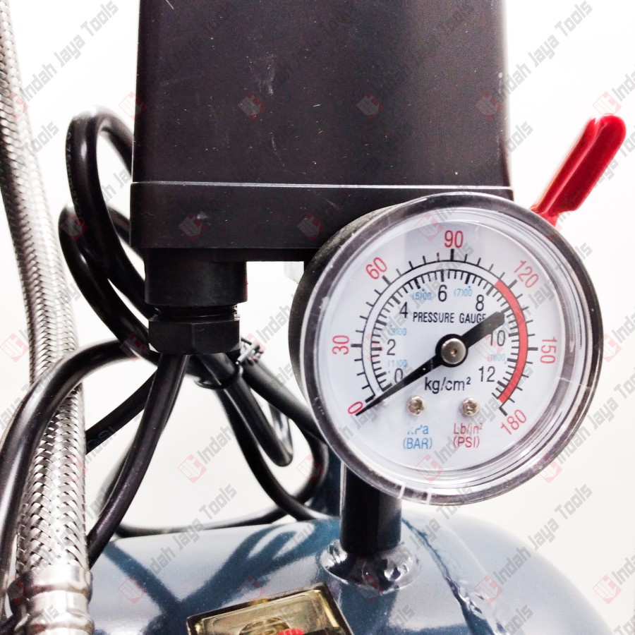 IZUMI 1HP OL1024 Kompresor Angin SILENT 1 HP 750 Watt 24 Liter Oilless