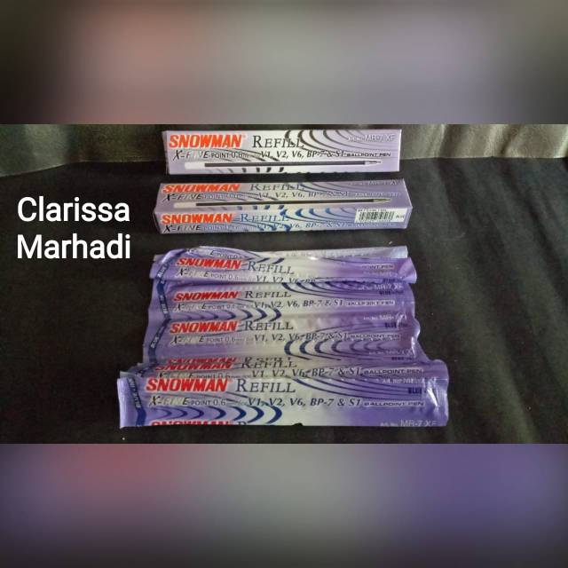 

Refill Pulpen /isi ulang pulpen Snowman V1,V2,V6,BP-7,&S1