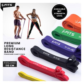 SFIDN FITS Premium Long Resistance Band | Power Band | Karet Fitness