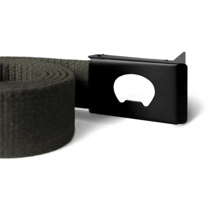 Penjualan Terbanyak.. Open Ending Webbing Belt Metal Buckle Deboss Logo