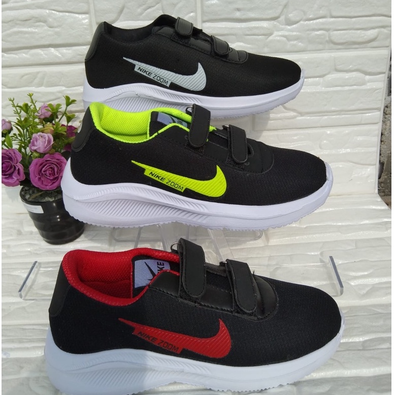 [ORIGINAL]  Sepatu Anak Nike11 Zoom | Sepatu Anak Laki | Sepatu Anak Perempuan Size 26-35 /Terbaru / Murah Pria Waita