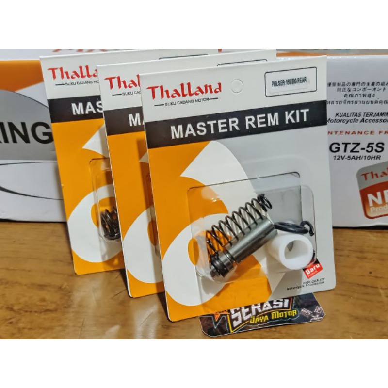 SEAL SIL MASTER REM KIT BELAKANG BAJAJ PULSAR 180/200