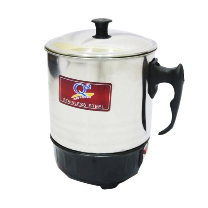 Mug Teko Elektrik Q2 14 cm - Alat Masak Listrik Praktis