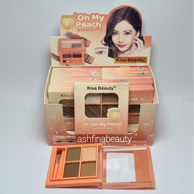 EYEBROW POWDER KISS BEAUTY OH MY PEACH