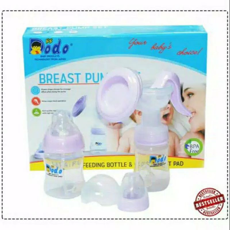 ☃Cutezz_Ching1☃Dodo Breast Pump Set DAC049 - Pompa ASI