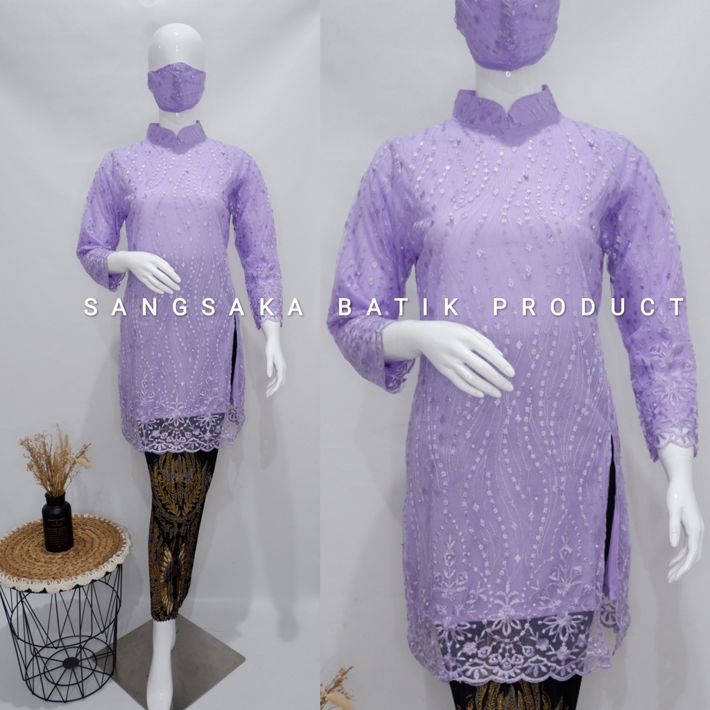 Kebaya Promo/ Kebaya Tunik / Tunik Brokat / Kebaya Modern / Kebaya tile / Kebaya Favorite / Batik Couple