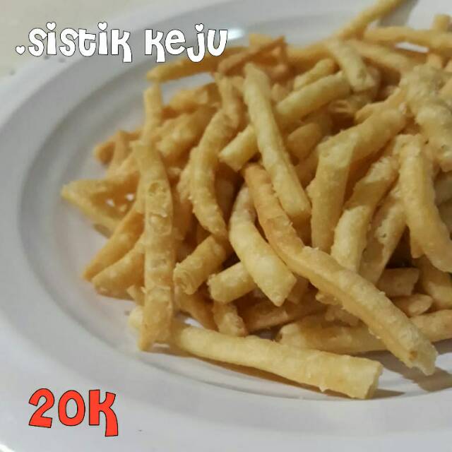 

Sistik keju renyah banget, dijual kiloan atau perempatan