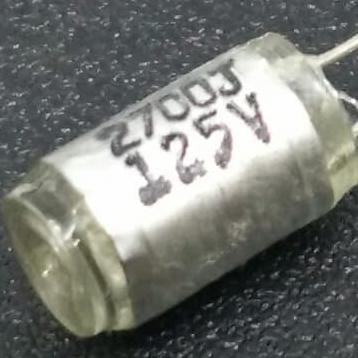 

Feeder Kapasitor Kertas 2.7nF 125V Paper Capacitor 2n7 2700 tektron22 Ayo Order