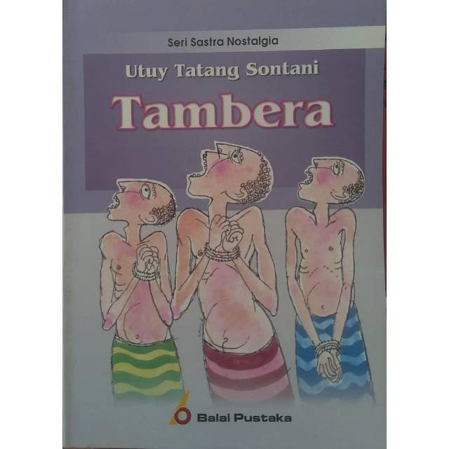Buku Tambera Roman  Karya Utuy Tatang Sontani