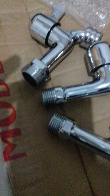 Promo Keran Kran Air Tembok Stainless Chrome Kuningan Dalam Merk Skl