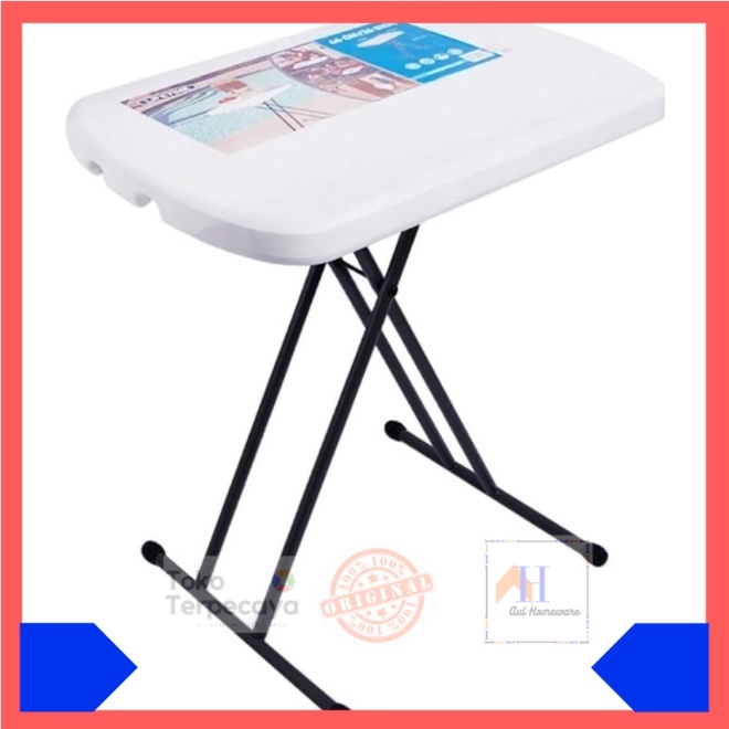 Lifetime Meja Taman Lipat 66 Cm - Putih