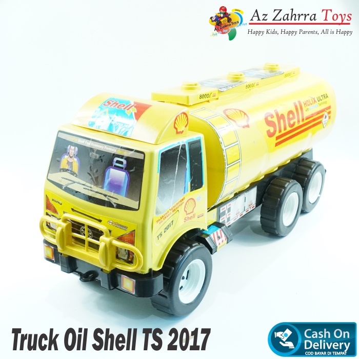 Mainan Anak Truk Pertamina Jumbo Plastik Truck Oil shell 2017