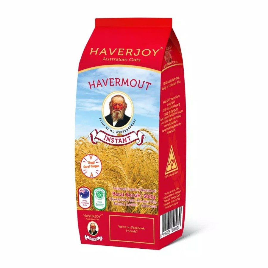 

HAVERJOY Havermout Instant Oats 1 Kg - Australian Oats 1Kg