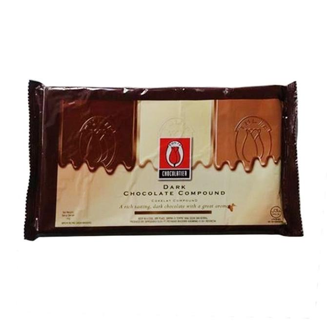 

Tulip 1kg dark compound coklat dcc TERLARIS TERPERCAYA ORIGINAL