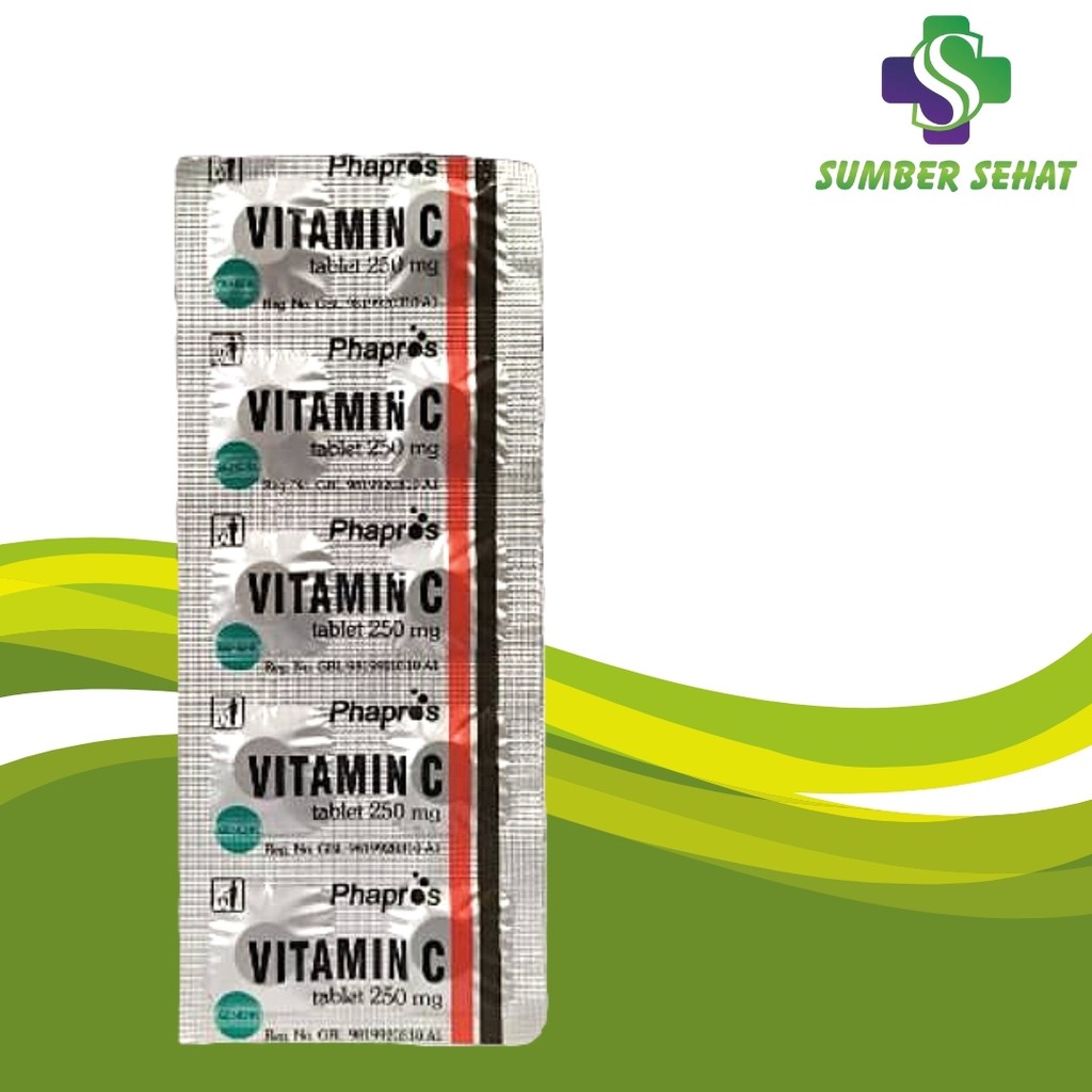 VITAMIN C 250 MG (PHAPROS) STRIP