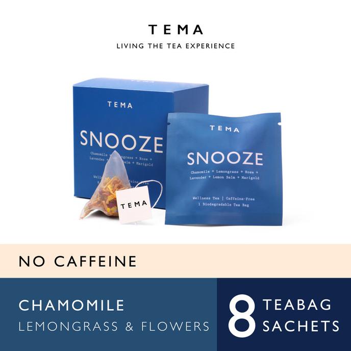 

[COD] TEMA Tea Bags - Wellness Tea - Snooze / Chamomile Lavender Lemongrass [COD]