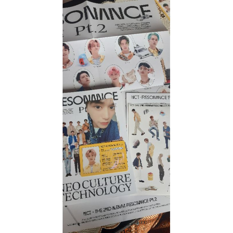 RESONANCE PT 2 DEPARTURE FULLSET PC LUCAS ID TAEYONG SG21 CHENLE SET BENE KTOWN