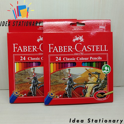 

Pensil Warna Faber Castell Classis Colour // 24 Warna