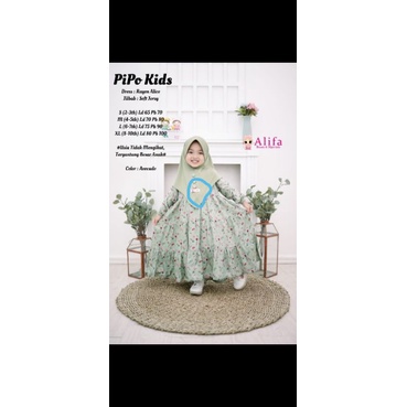 gamis pipo kids by Alifa