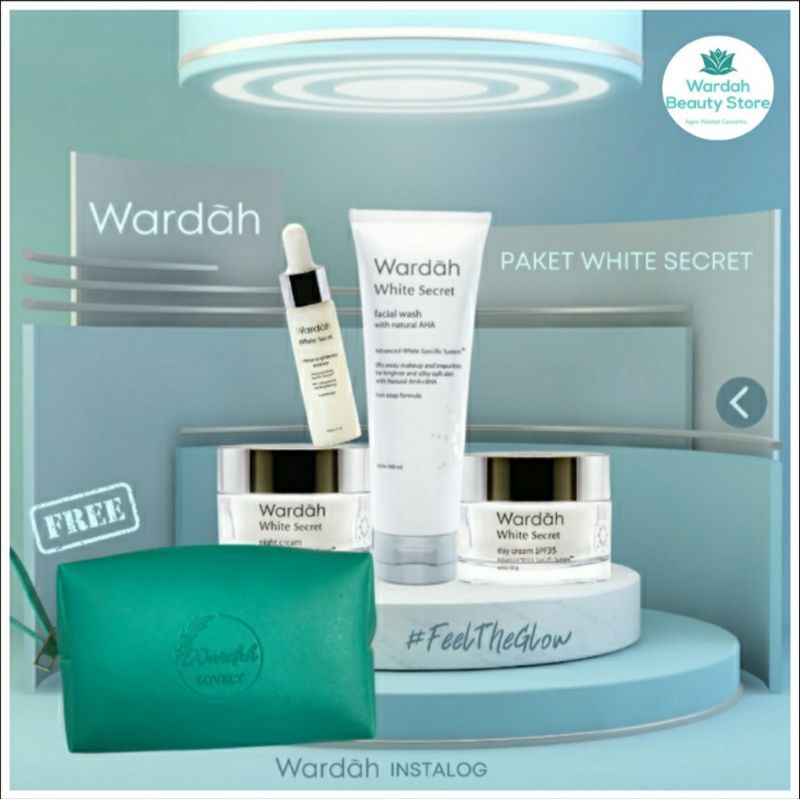 Paket Wardah Beauty (free pouch)