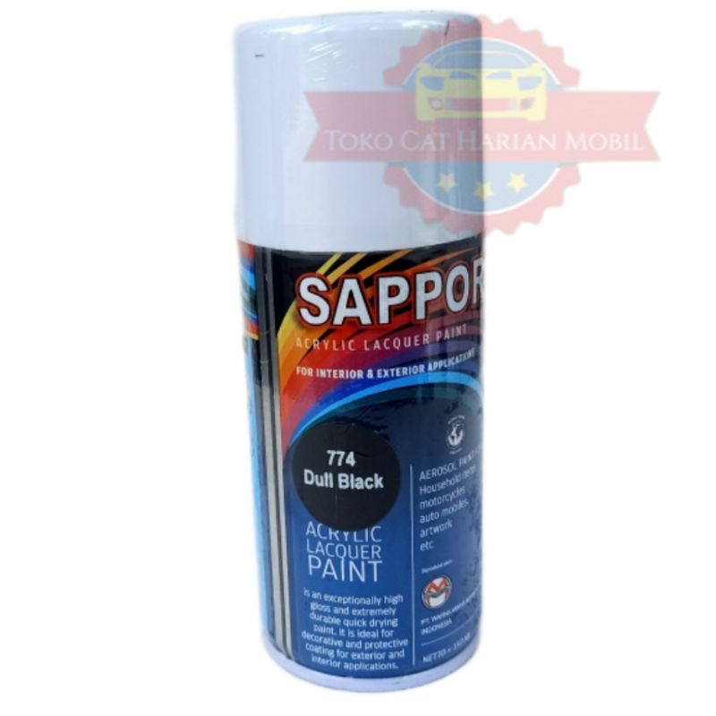 PILOX SAPPORO MINI WARNA HITAM DOFF NO.774
