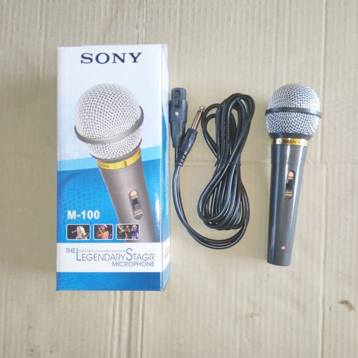 DISKON MIC SONY MURAH-MICROPHONE SONY MURAH- MIC KABEL SONY