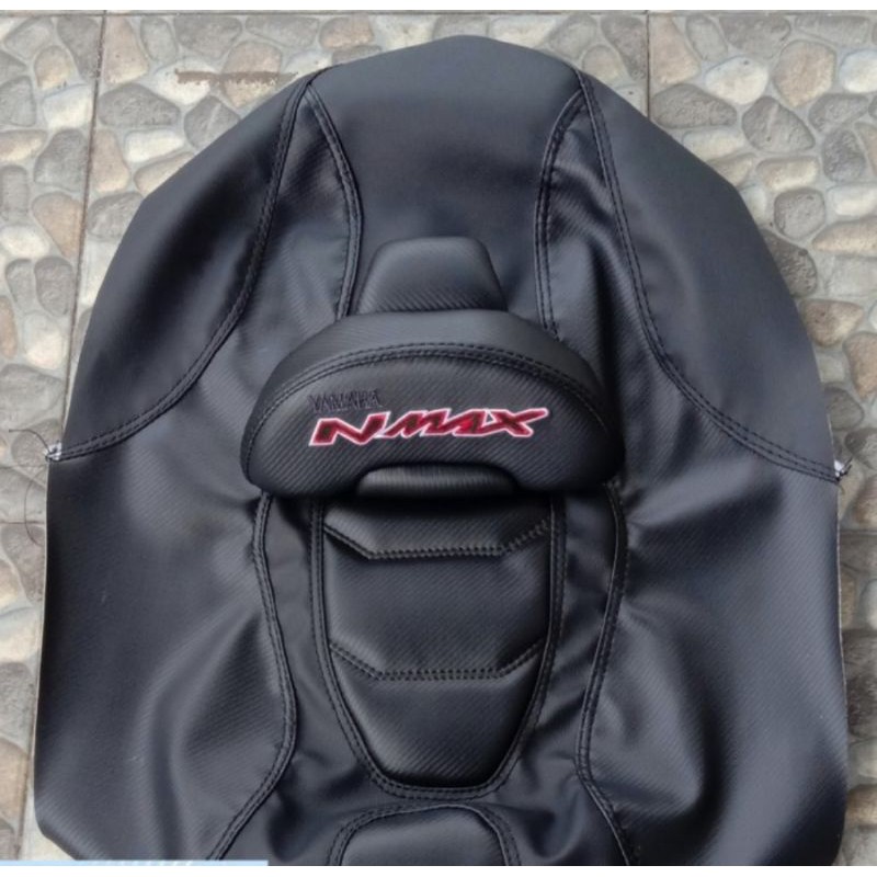 kulit jok custom nmax old 2016 /2019. cover jok nmax modif