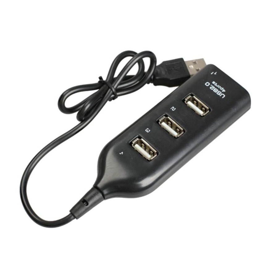 LH13 - Colokan Hub 4 USB / 4 USB HUB Kabel 15 cm