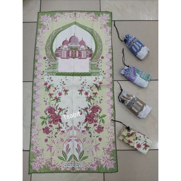 sejadah traveling/sejadah saku/sejadah dompet