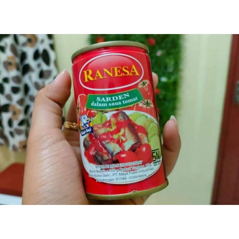 Ranesa sarden sardines 155gr