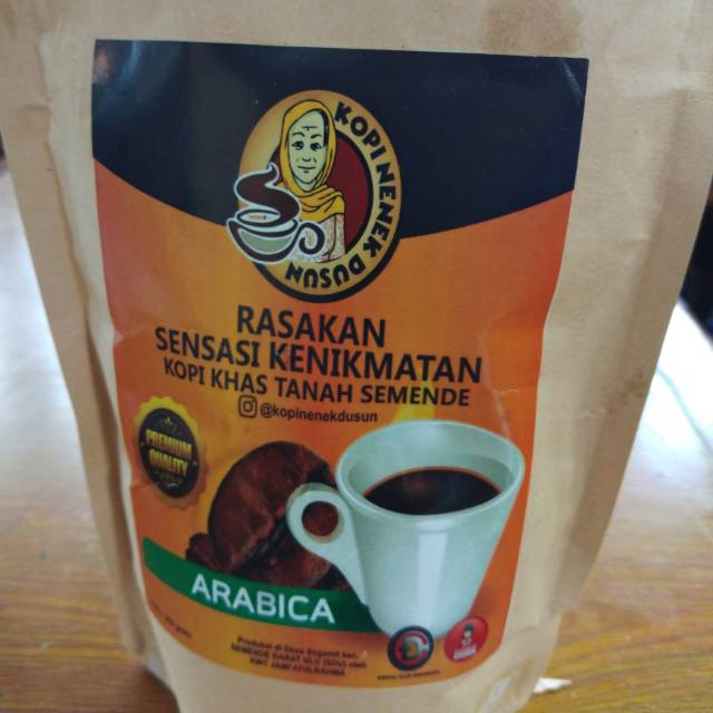 

Kopi Arabica (Kopi Nenek Dusun)