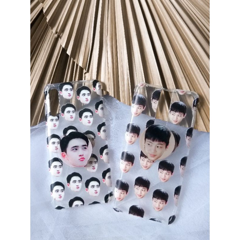 CASE CUSTOM + POPSOCKET (BISA 1-3 WAJAH DALAM 1 CASE)