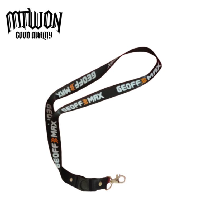 

TALI LANYARD GEOFF MAX - TALI ID CARD GANTUNGAN KUNCI GANTUNGAN FLASHDISK GANTUNGAN NAMETAG TALI LANYARD BEST SELLER COD