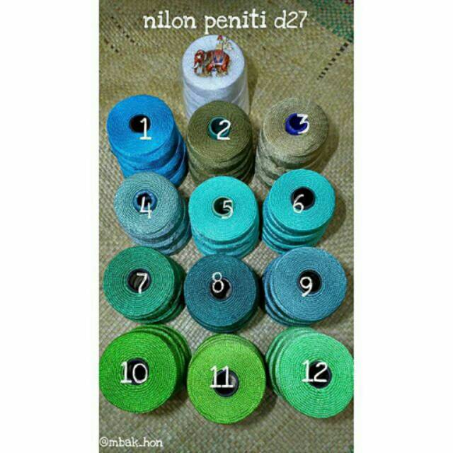BENANG RAJUT NILON Cap PENITI