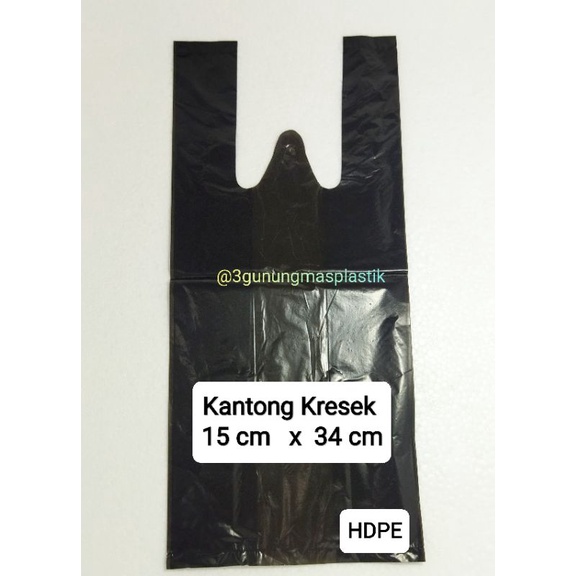 Kantong Plastik, Kantong kresek 15 x 34, Kantong Plastik Kecil, Bola Api, Onyx , kresek kecil, hitam