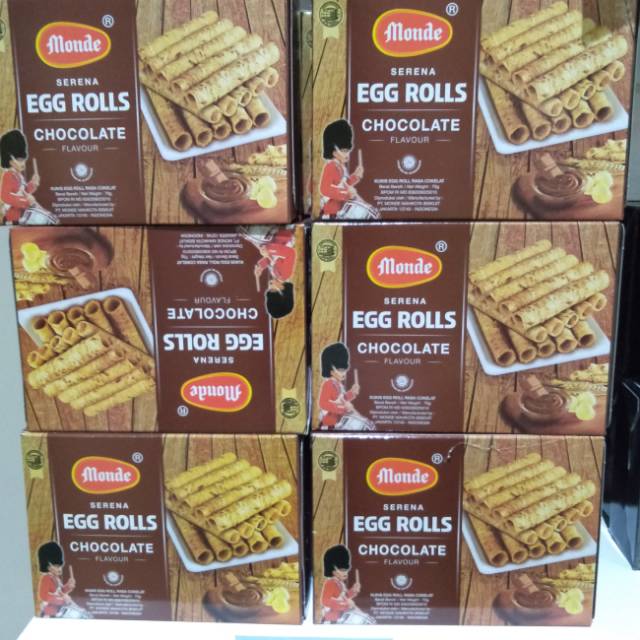 

Serena egg roll coklat