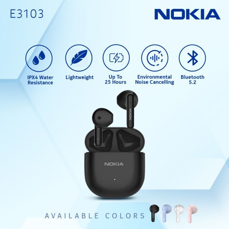 Nokia E3103 ENC True Wireless Earphone TWS Nokia Original