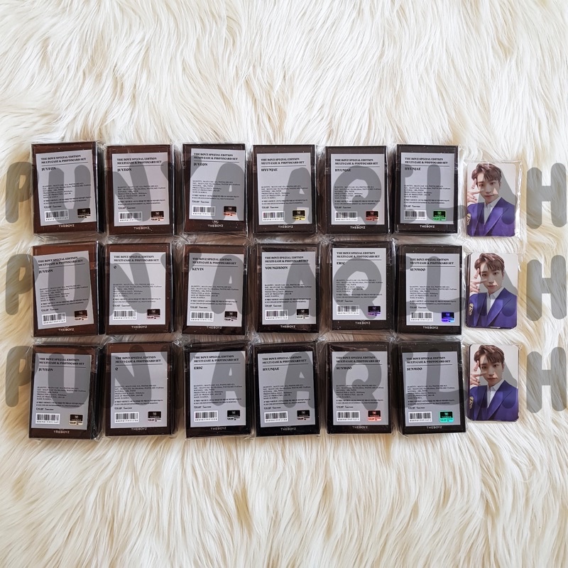 Ready Stock Sunwoo Juyeon MD KD Kingdom 02 Case Photocard pc younghoon sang kevin jacob new only