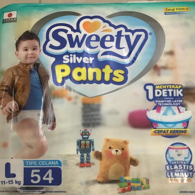 Popok Sweety Silver Pants L 54