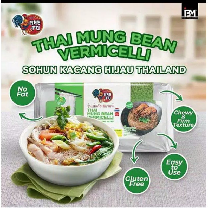 

thai mung bean vermicelli/ soun kacang hijau gluten free