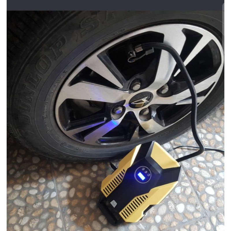 kompresor Pompa ban mobil dan motor elektrik serbaguna portabel air compressor