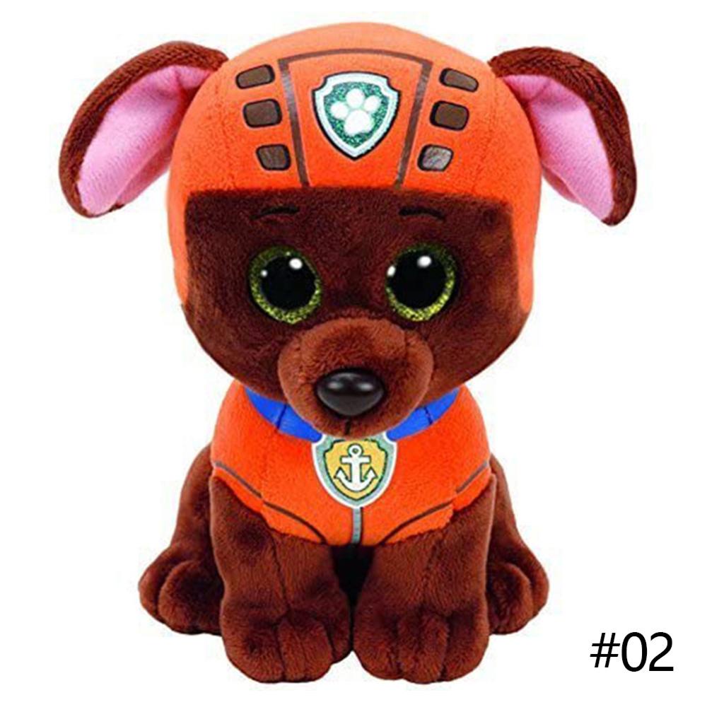 Timekey Mainan Boneka Stuffed Plush Anjing Paw Patrol 15cm Untuk Hadiah Natalulang Tahun Anak C7L8