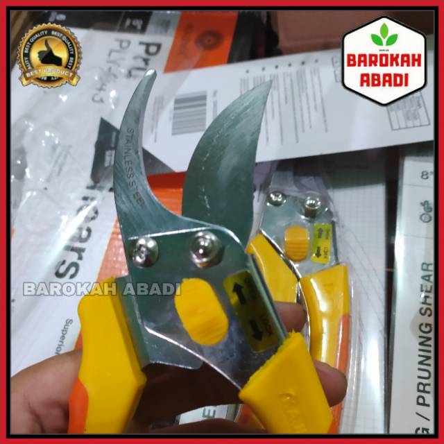 Gunting Dahan Gunting Stek Ranting Stainless steel Heavy Duty Kajima 8 &quot;