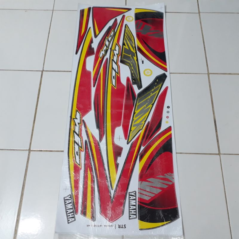 sticker variasi striping list yamaha mio soul karbu lama /mio mx/mio soul mx