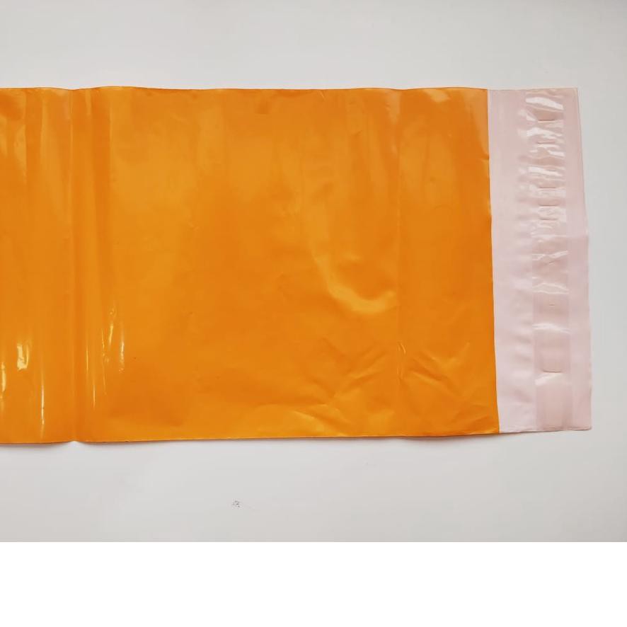 

➸ POLYMAILER ±100PCS 20x30CM ORANGE PREMIUM GLOSSY PLASTIK POLYMAILER ORANGE ♪