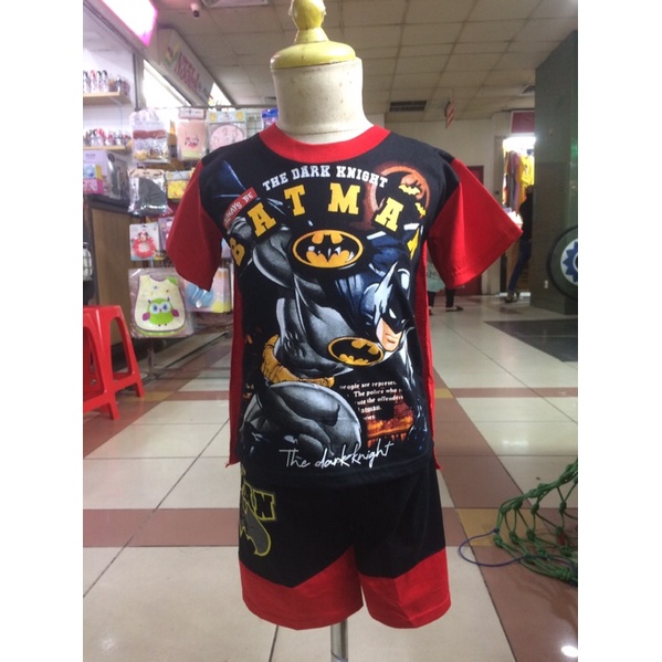 Baju batman sayap anak anak